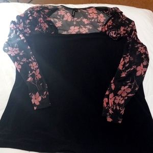 Cute Semi Sheer Blouse